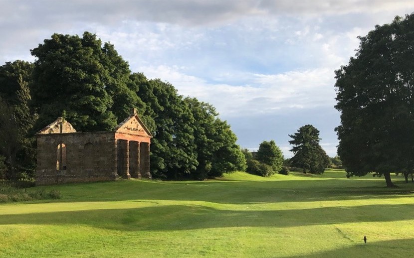 Landmark on golf course